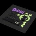 Εικόνα της Set of Gel Window Stickers Gel Gems Small - Windo-Glow 002 Halloween Legami